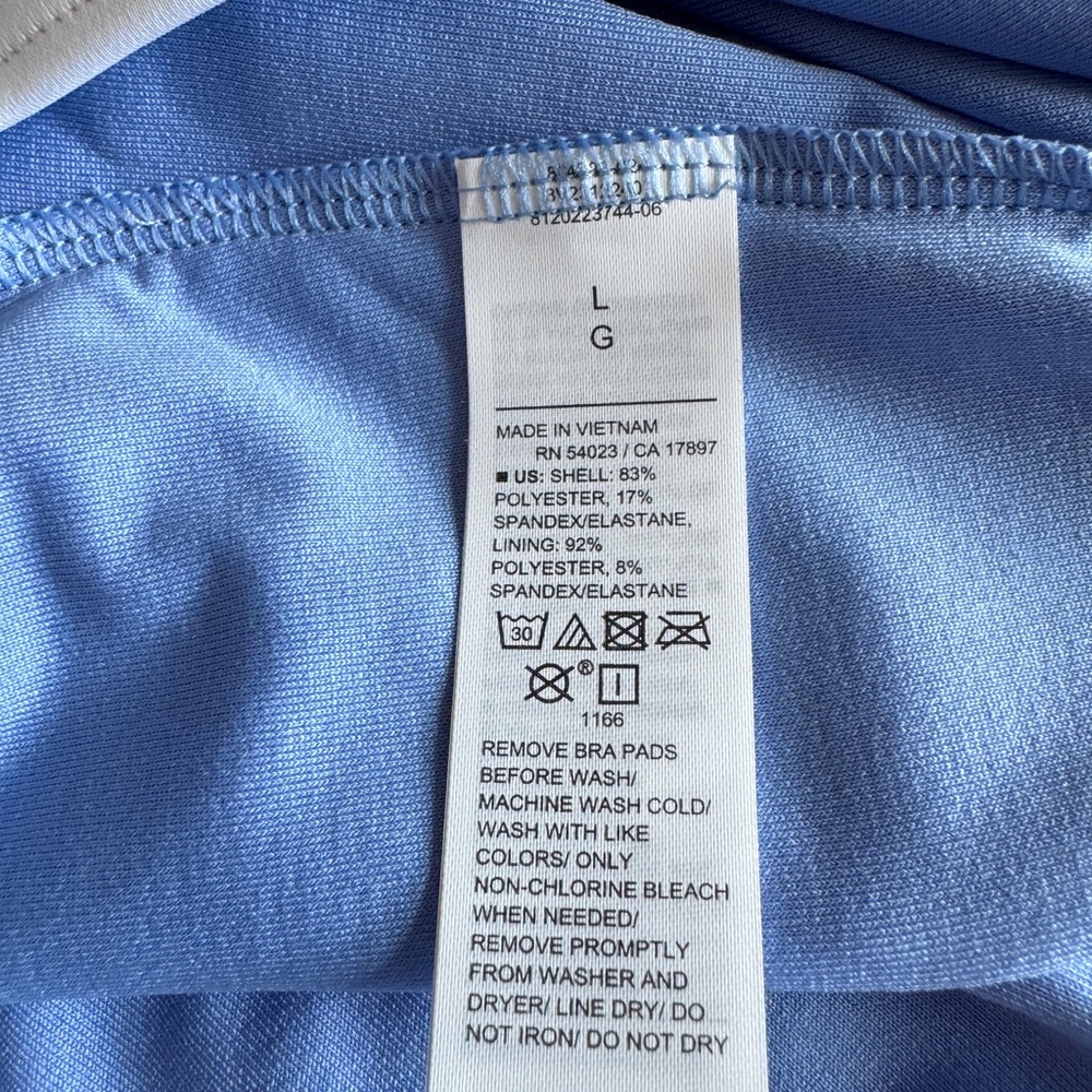 Old Navy NWT One Piece Bathing Suit with Zip, scoop back, L . Sporty and Sexy! - Picture 7 of 13